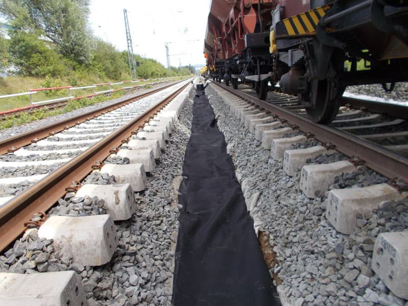 Bahnbau: Tiefenentwässerung